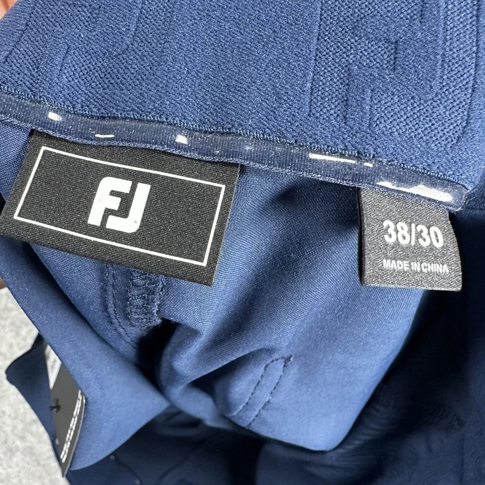 FootJoy Pants Mens 38x30 Blue Moxie 5 Pocket Performance Golf Khakis Stretch - Picture 13 of 15